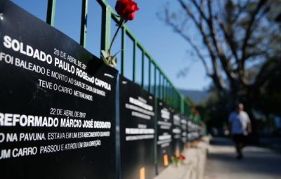 ato 400x255 - Ato lembra mortes de 91 policiais no Rio de Janeiro em 2017