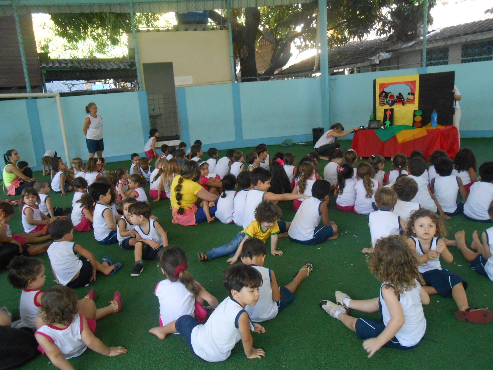 Detranzinho leva ações de educação para Alto Rio Novo