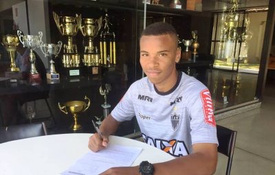 Guilherme Santos da Silva 400x255 - Jogadores capixabas de 16 anos assinam contrato profissional com Flamengo e Atlético Mineiro