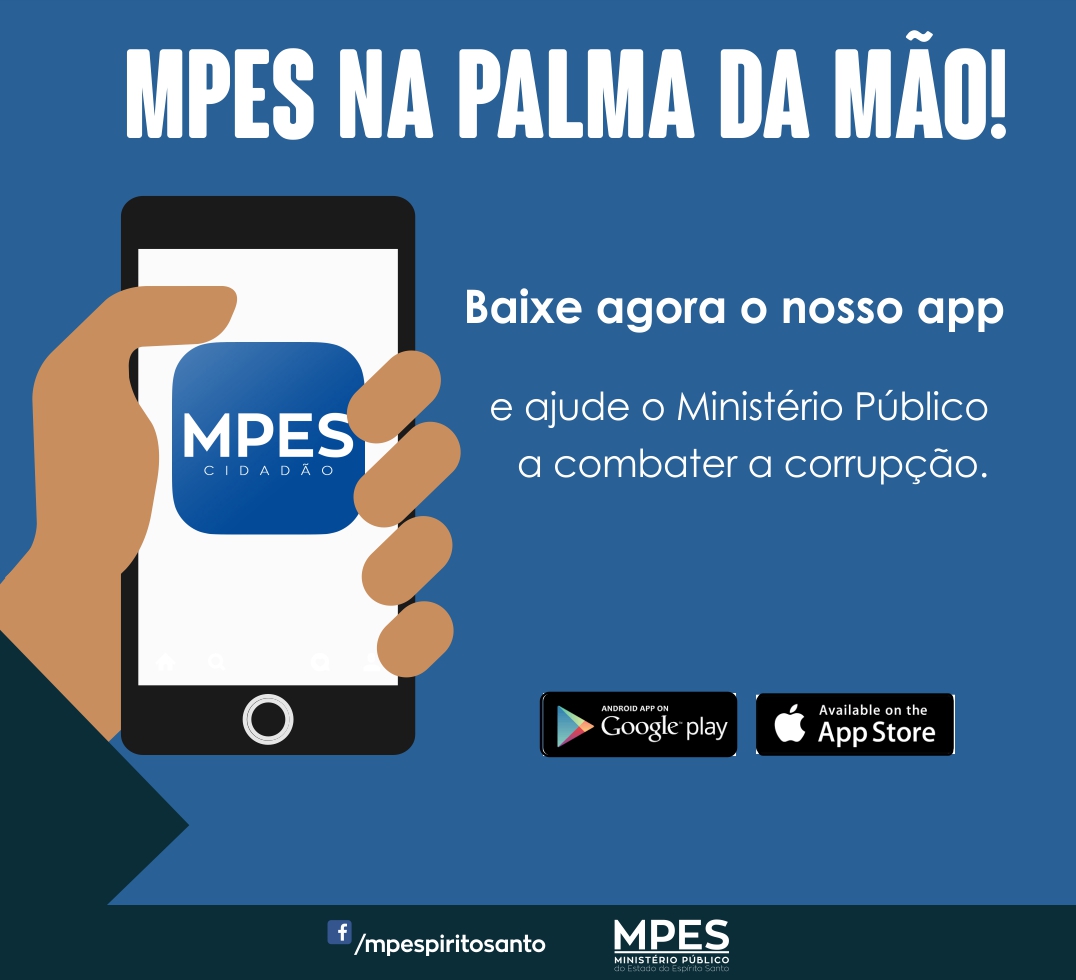 MPES conta com aplicativo móvel para o cidadão