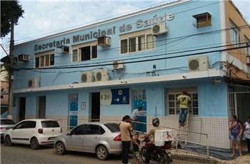 Prédio da Secretaria de Saúde passa por reforma - Prédio da Secretaria de Saúde passa por reforma