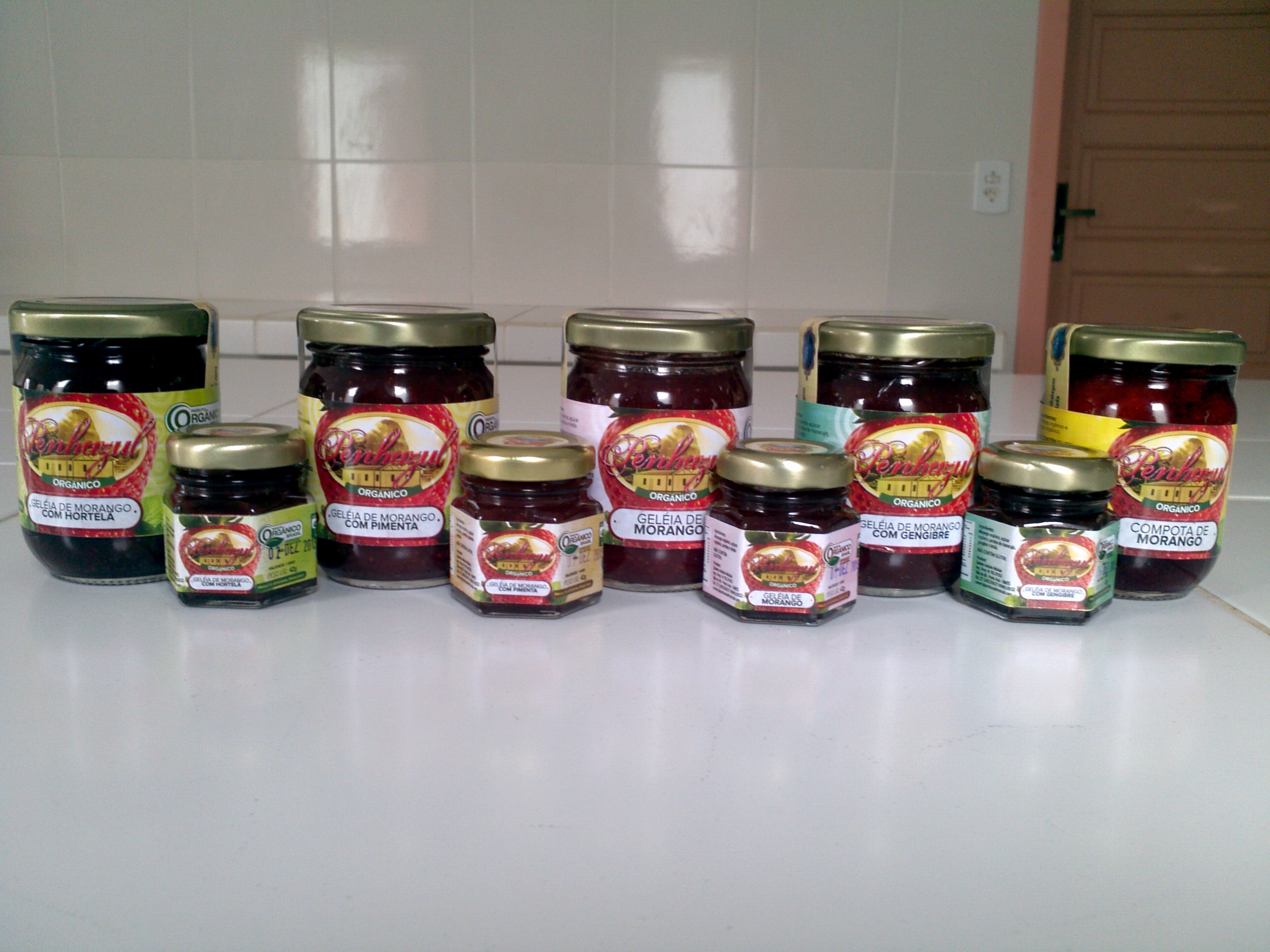 Geleias exóticas e temperos orgânicos na Sabores da Terra
