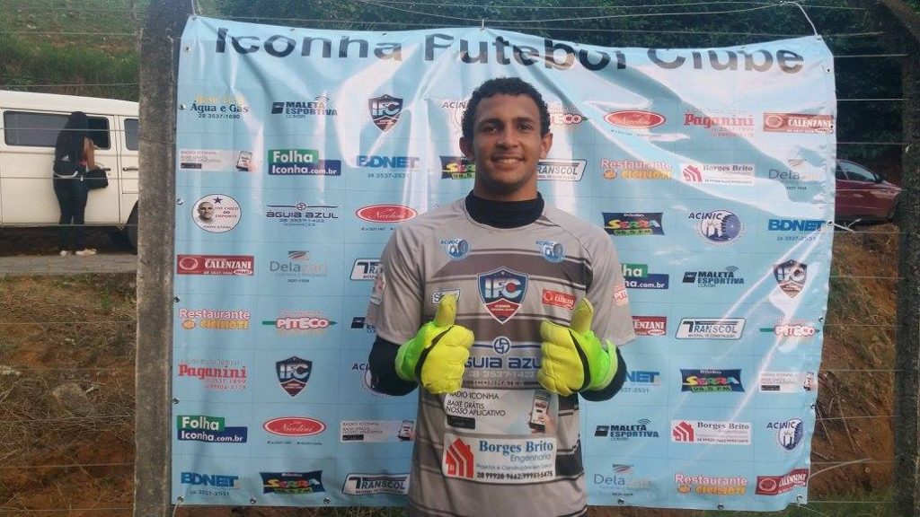 goleiro iconha luis felipe 1024x576 - Iconha joga em Cariacica em busca da liderança