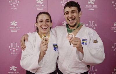 judocas 400x255 - Universíade: Brasil conquista mais dois pódios no judô