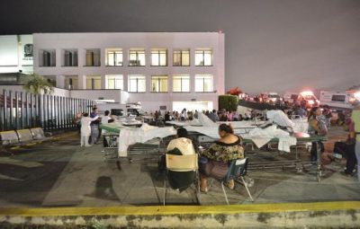 Forte terremoto no México deixa pelo menos cinco mortos 400x255 - Forte terremoto no México deixa pelo menos cinco mortos