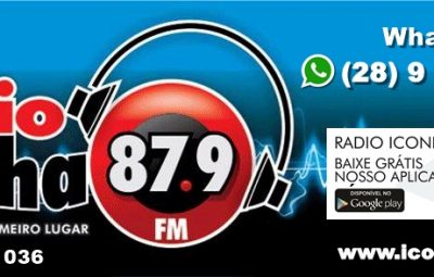 Radio iconha fm 879 400x255 - Novo canal de entretenimento aproxima ainda mais o ouvinte da Rádio Iconha FM.