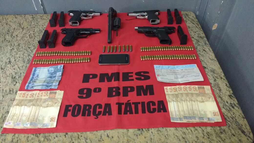 PM prende acusado de tráfico de armas de fogo em Mimoso do Sul