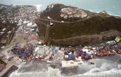 furacao irma san martin efe 400x255 - Furacão Irma: FAB resgata 14 pessoas na Ilha de San Martín