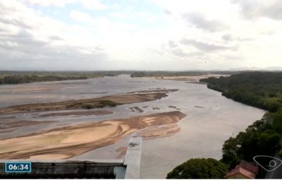 rio doce 400x255 - Rio Doce registra 30 centímetros de profundidade e chega a nível crítico de água em Linhares, ES