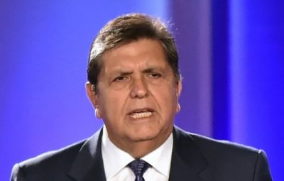 ex presidente do Peru Alan García 400x255 - Ex-presidente do Peru é investigado como líder de grupo que lavava dinheiro