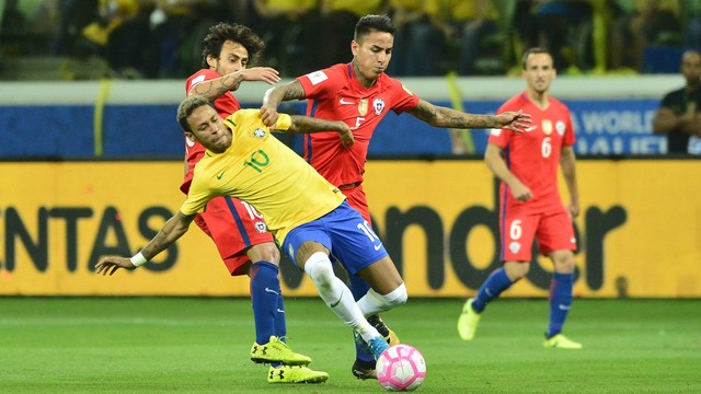 Brasil fecha as eliminatórias com vitória por 3 a 0 e elimina o Chile