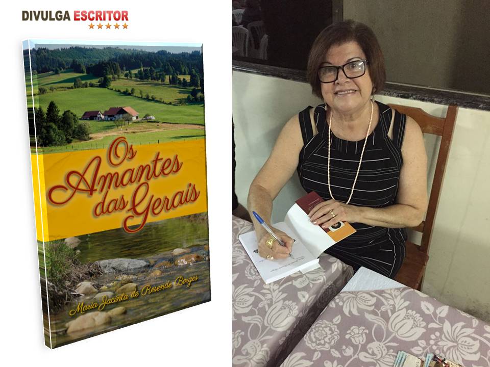 Escritora aborda cultura mineira em romance “Os Amantes das Gerais “