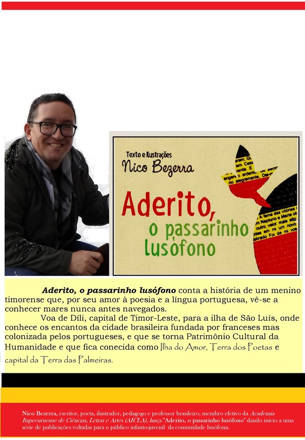 Cultura maranhense é destaque em livro do autor Nico Bezerra