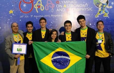 Brasil ganha 5 medalhas na Olimpíada Internacional de Astronomia e Astrofísica 400x255 - Brasil ganha 5 medalhas na Olimpíada Internacional de Astronomia e Astrofísica