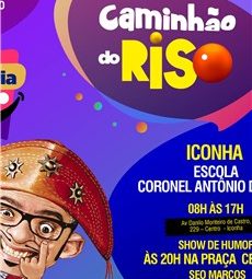 Tonho dos Coros fará show de humor na Praça Central 230x255 - Tonho dos Coros fará show de humor na Praça Central de Iconha