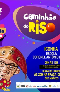 Tonho dos Coros fará show de humor na Praça Central de Iconha