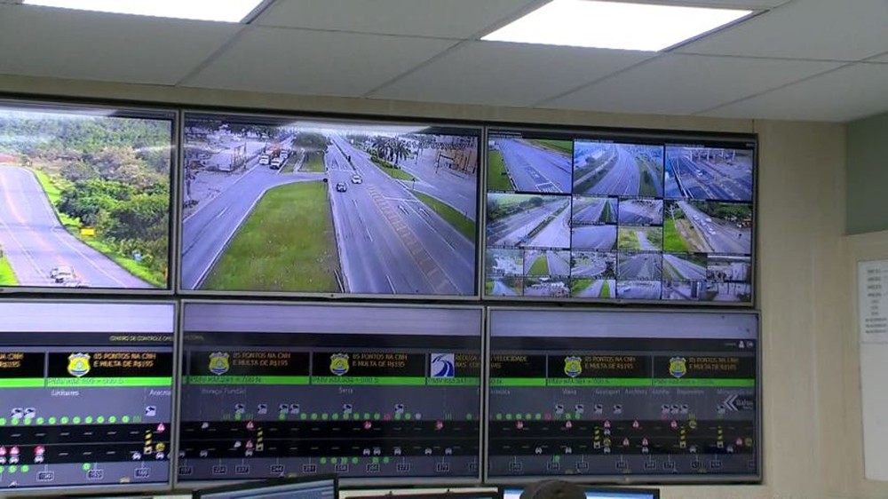 PRF do ES passa a usar câmeras de concessionária para monitorar a BR-101