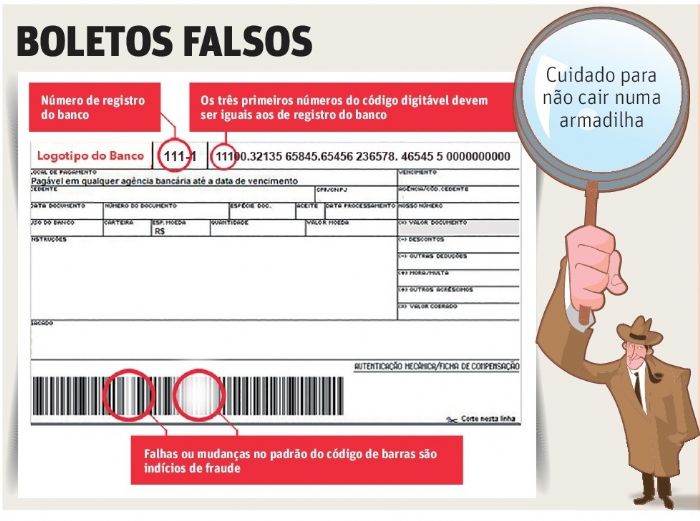 Golpe do falso boleto faz 80 mil vítimas