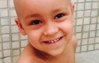 Morre menino que comoveu capixabas em campanha por tratamento de câncer 400x255 - Morre menino que comoveu capixabas em campanha por tratamento de câncer