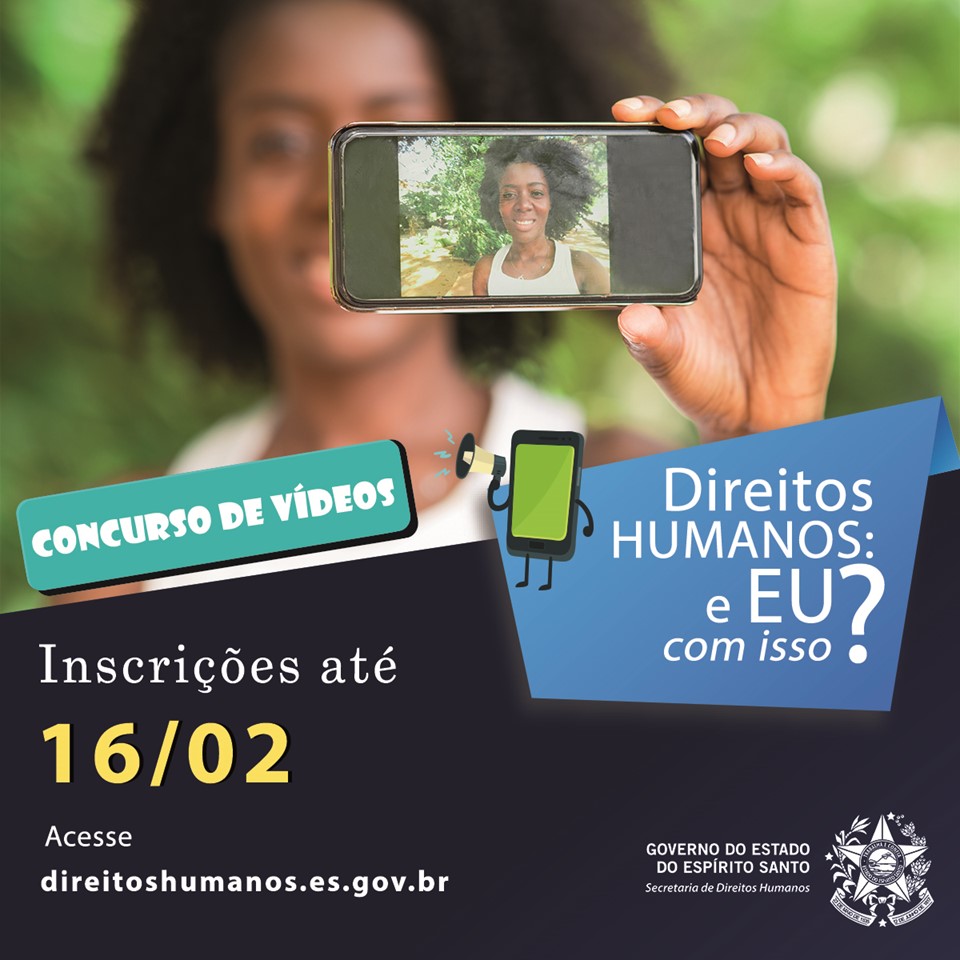 Concurso vai premiar com celular novo quem fizer os melhores vídeos sobre preconceito