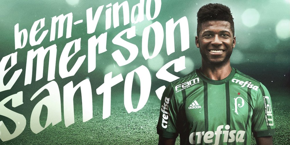 Palmeiras anuncia contratação do zagueiro Emerson Santos por cinco anos