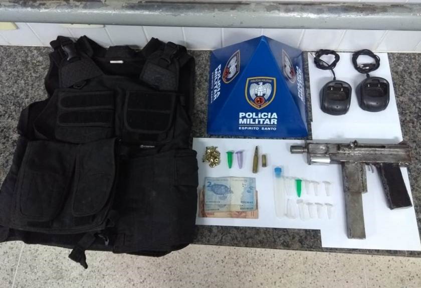 Arma de fabricação caseira é apreendida em Guarapari