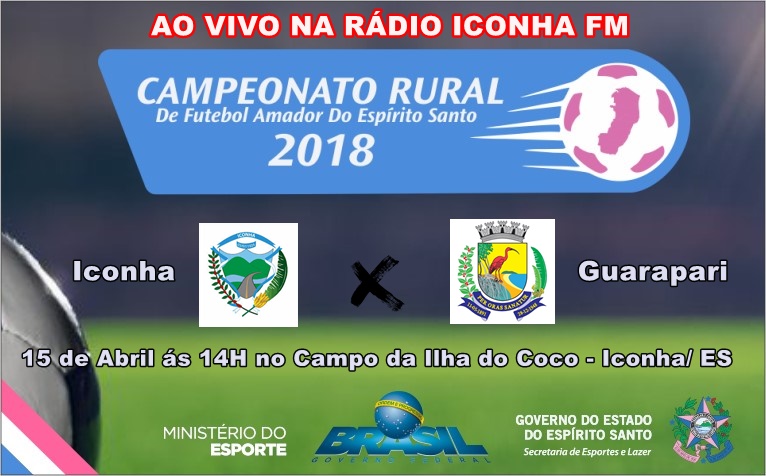 CAMPEONATO RURAL iconha x guarapari - Iconha volta a enfrentar o Guarapari, neste domingo, em um jogo decisivo no Campeonato Rural de Futebol Amador