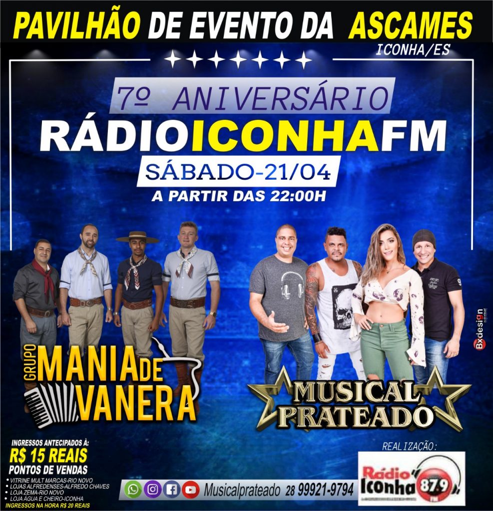 FESTA DA RADIO MUSICAL 987x1024 - Parabéns Pra Você: Rádio Iconhafm Realiza Festa Para Comemorar Aniversário de 07 Anos.