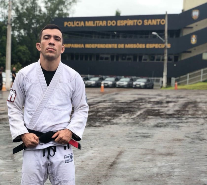 Soldado da PM participa de torneio de jiu-jitsu em Nova York