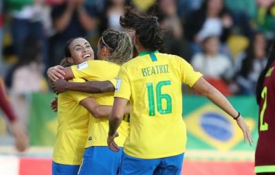 futebol feminino 1 400x255 - Brasil se classifica para fase final da Copa América de futebol feminino