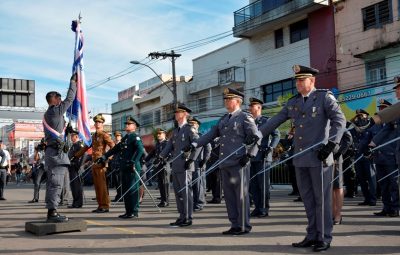 DSC0951 400x255 - Polícia Militar participa de desfile que marca o aniversário de Vila Velha e a colonização do Solo Espírito-Santense