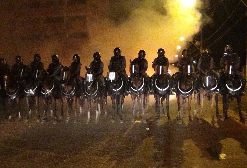 Regimento de Polícia Montada inicia Curso de Choque Montado