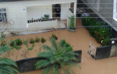 alfredochaves 400x255 - Três das oito cidades do Brasil onde mais choveu em 24 h estão no ES, aponta Inmet