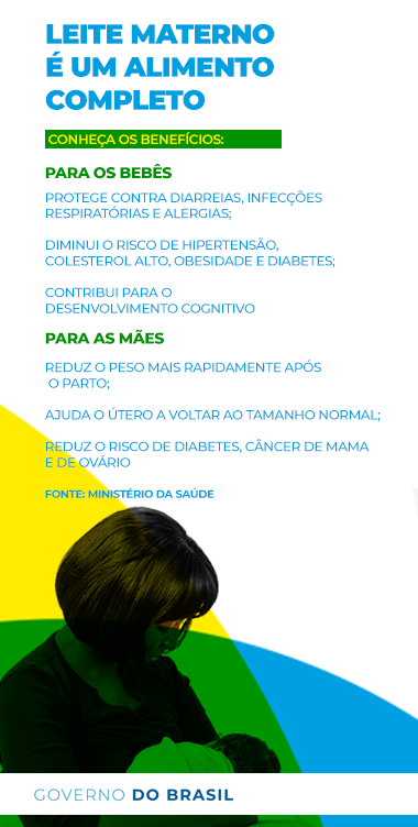 Saiba quais são os componentes do leite materno