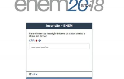 enem 2018 1 400x255 - Enem 2018 recebe mais de 2 milhões de inscrições em 48 horas