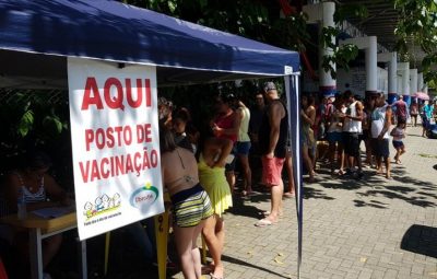 vacinacao 400x255 - Febre amarela: Brasil tem 409 mortes e 1261 casos confirmados