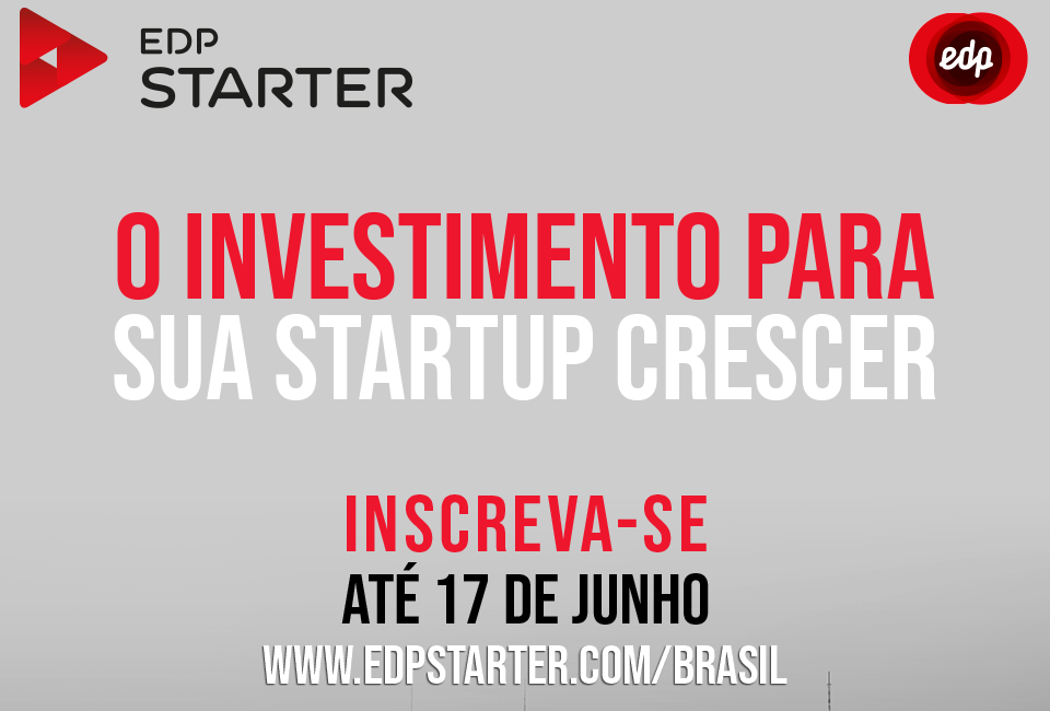 EDP Starter Brasil prorroga inscrições até 17 de junho