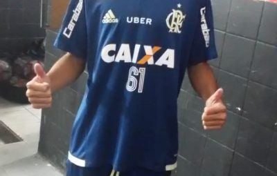 Lucas Correa 400x255 - Jogador capixaba começa a atuar no time de base  do Flamengo na segunda-feira, 02 de julho