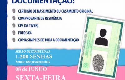 Mutirão para emissão de carteiras de identidade no Shopping Vitória 400x255 - Mutirão para emissão de carteiras de identidade no Shopping Vitória