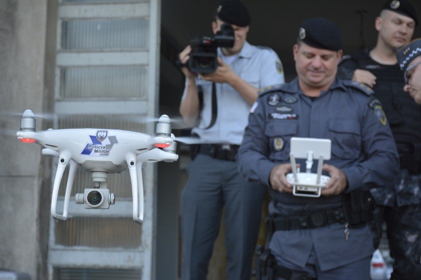 PM regulamenta uso de drones em operações