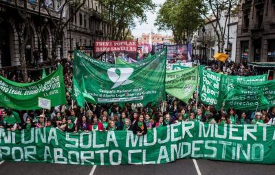argentina   aborto 400x255 - Argentinos se mobilizam para votação amanhã da Lei do Aborto
