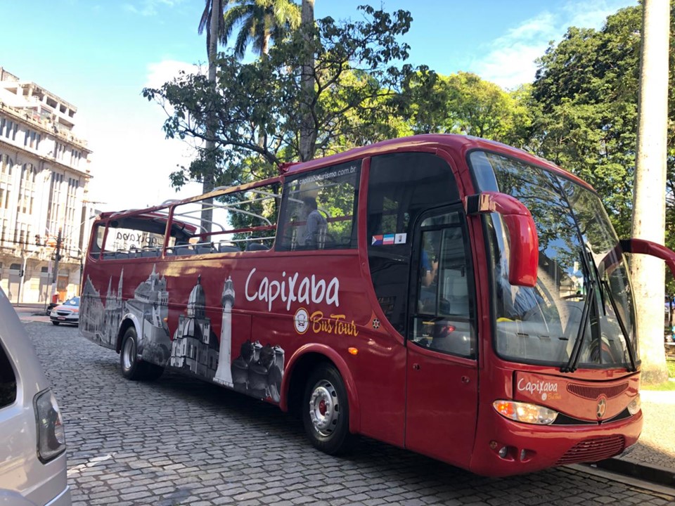Ônibus Panorâmico é nova atração turística em Vitória e Vila Velha