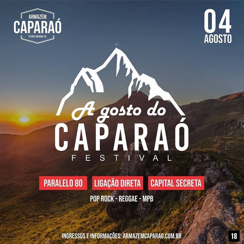 Pedra Menina – Caparaó, ES, recebe festival de Pop Rock, Reggae e MPB