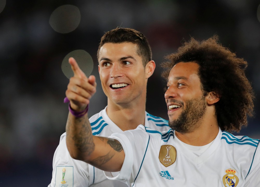 Emocionado, Marcelo se despede de CR7: “Não imaginava que esse dia chegaria”