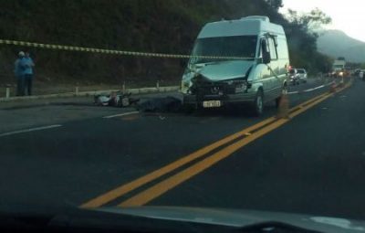 acidente 400x255 - Acidente mata motociclista na BR-101