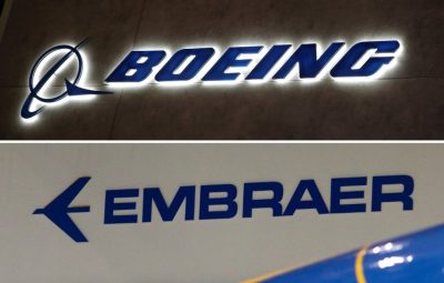 boeing embraer 400x255 - Boeing e Embraer anunciam criação de nova empresa avaliada em US$ 4,75 bilhões