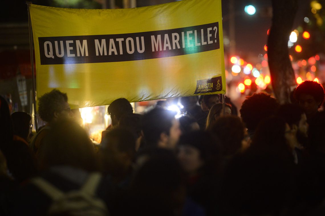 Ato marca os 120 dias da morte de Marielle e cobra solução do caso