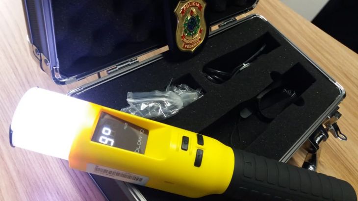 Novo bafômetro já esta funcionando nas BRs