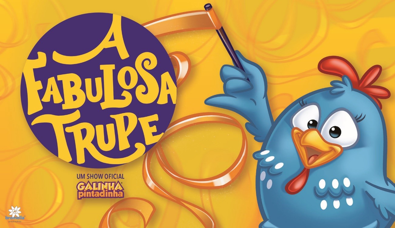 A Fabulosa Trupe da Galinha Pintadinha chega em São José dos Campos