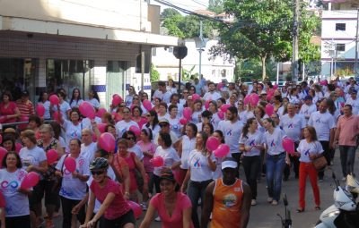 caminhada outubro rosa 400x255 - Caminhada vai encerrar ações do Outubro Rosa no município